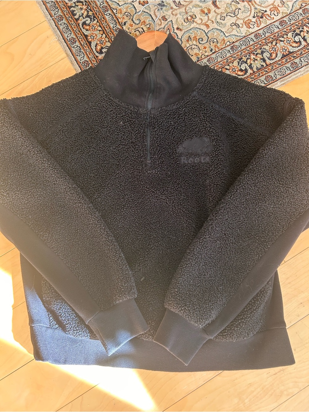 Roots Sherpa 1/4 zip fleece